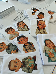 Печать принтов на текстиле в типографии